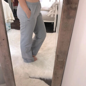 Reebok size large grey windbreaker style pants